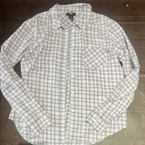 Paige Women’s Purple Plaid Shirt